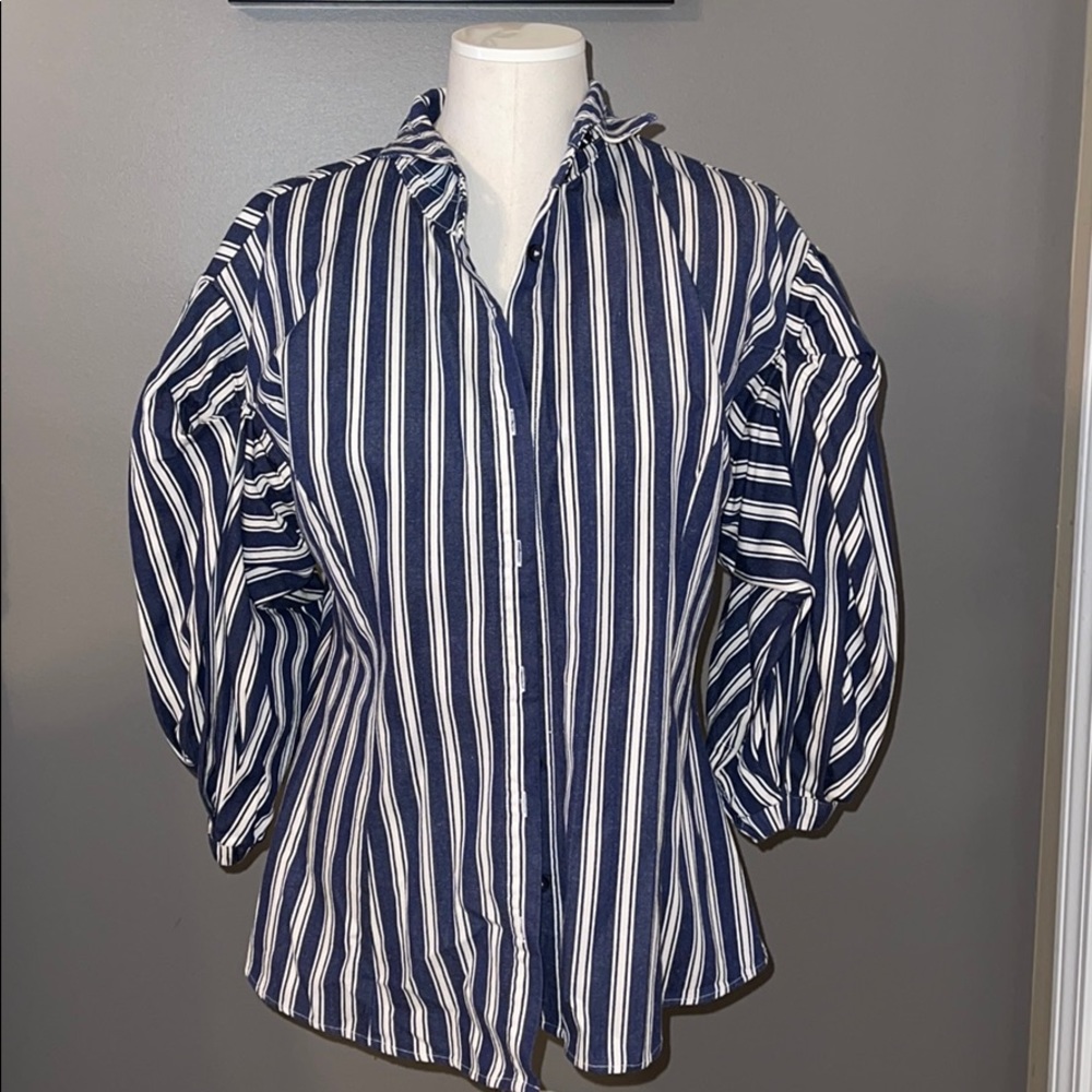 Stripped Button Down